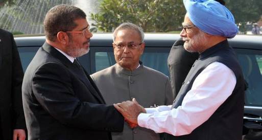 رئيس الهند لـ"مرسي": الديمقراطية عملية ممتدة وليست محطة وصول
