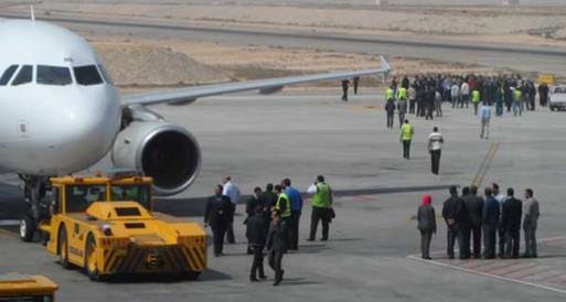 إعادة فتح مطار برج العرب أمام الحركة الجوية