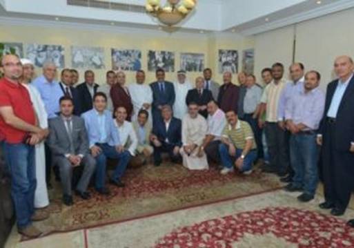 ضياء رشوان يلتقي الصحفيين المصريين في الإمارات 