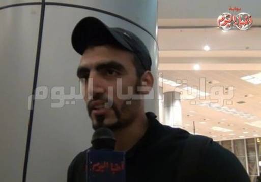 لاعب المنتخب المصري للكرة الطائرة أحمد صلاح