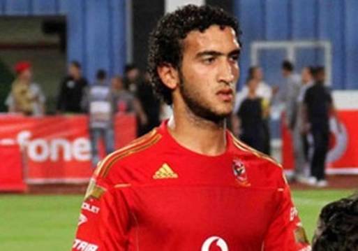 لاعب وسط النادي الأهلي  أحمد نبيل "مانجا"