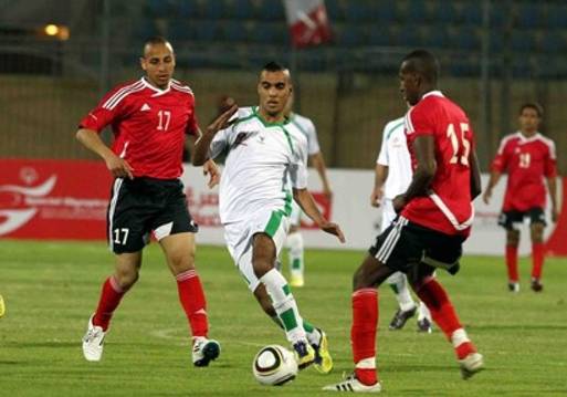 منتخب مصر يفوز على الجزائر 