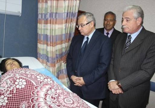  صور زيارة وزير السياحة ومحافظ جنوب سيناء اللواء خالد فودة فى مستشفى شرم الشيخ‏