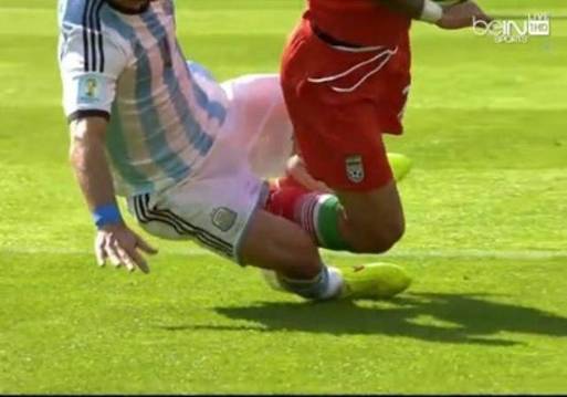 مباراة الأرجنتين وإيران - صورة من رويترز