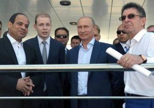 الرئيس عبد الفتاح السيسي والرئيس فلاديمير بوتين 