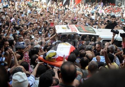 جنازة ابو العز الحريري بالاسكندرية