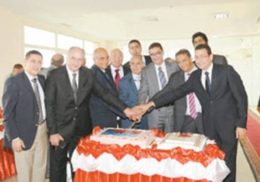 مجلس إدارة الأهلى يحتفل بأكتمال بناء المبنى الإدارى بفرع الشيخ زايد
