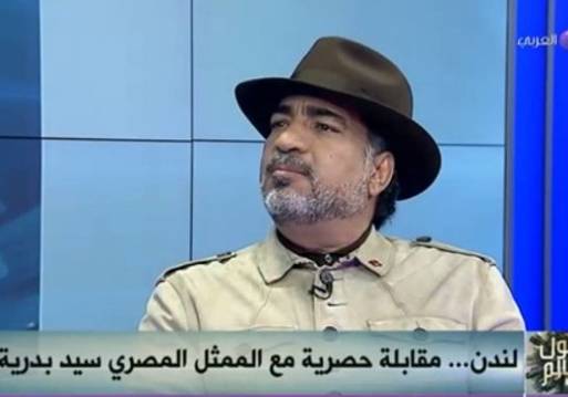 الممثل المصري "سيد بدرية"