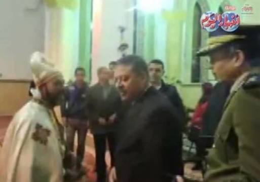 تهنئة قادة مديرية أمن الغربية للأخوة المسحيين بالعيد المجيد