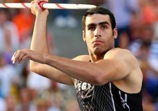 إيهاب عبد الرحمن لاعب النادي الأهلي والمنتخب الوطني لألعاب القوى