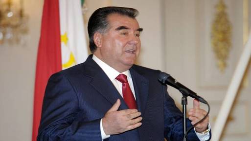 رئيس طاجيكستان إمام علي رحمان