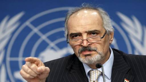 مندوب النظام السوري لدى الأمم المتحدة السفير بشار الجعفري