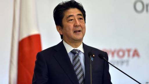 رئيس وزراء اليابان شينزو آبيه