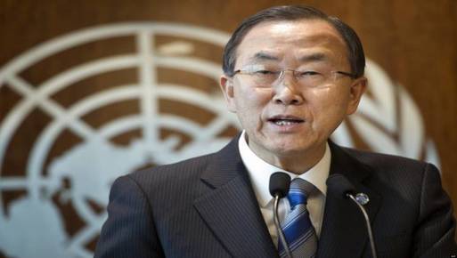  الأمين العام للأمم المتحدة بان كي مون