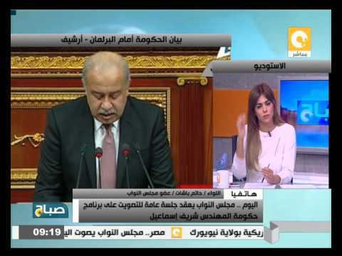 بشات: أعضاء حزب المصريين الأحرار يوافقون على بيان الحكومة .. 