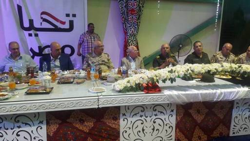 اللواء كامل الوزير في حفل إفطار بشرق بورسعيد