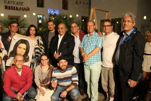 رانيا يوسف تدعم كرنفال اوستراكا الدولى للفنون