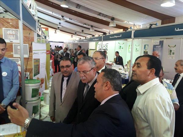 محافظ المنيا، يفتتح المعرض الدولي الثاني لمستلزمات الزراعة والأعلاف