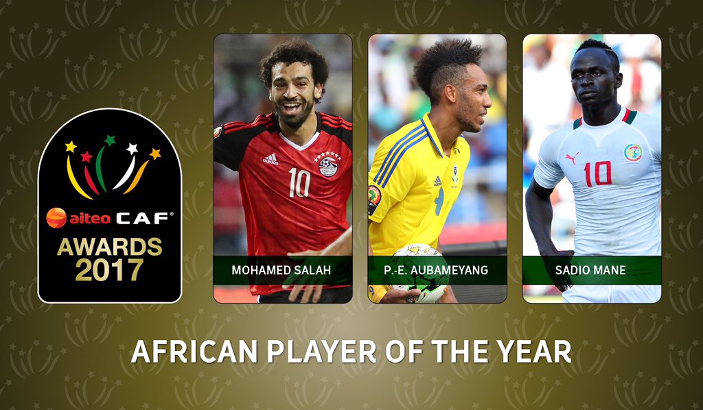 المرشحين لجائزة أفضل لاعب إفريقي