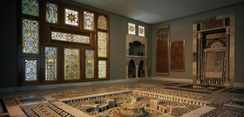 قاعة من القاعات المتحف الفن الإسلامي