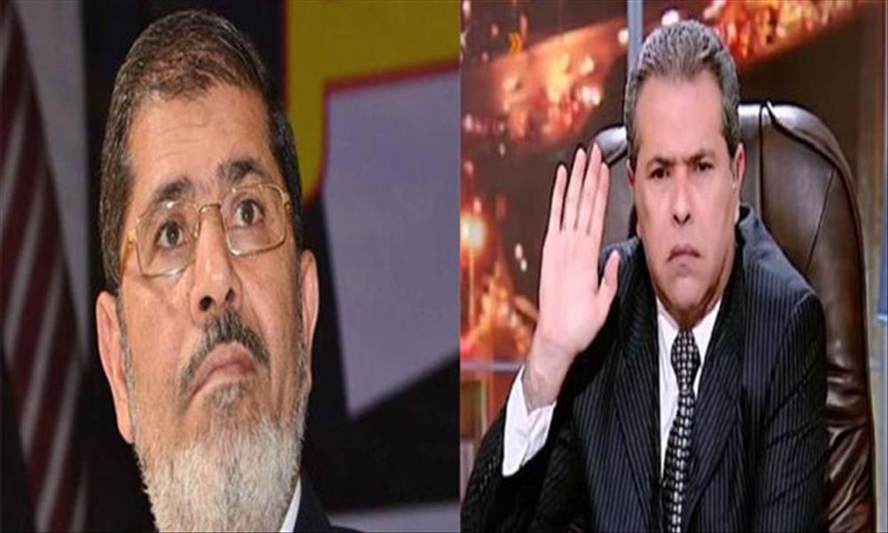 محمد مرسي وتوفيق عكاشة
