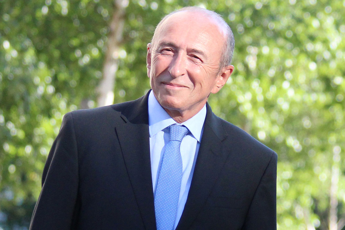  وزير الداخلية الفرنسي جيرار كولومب