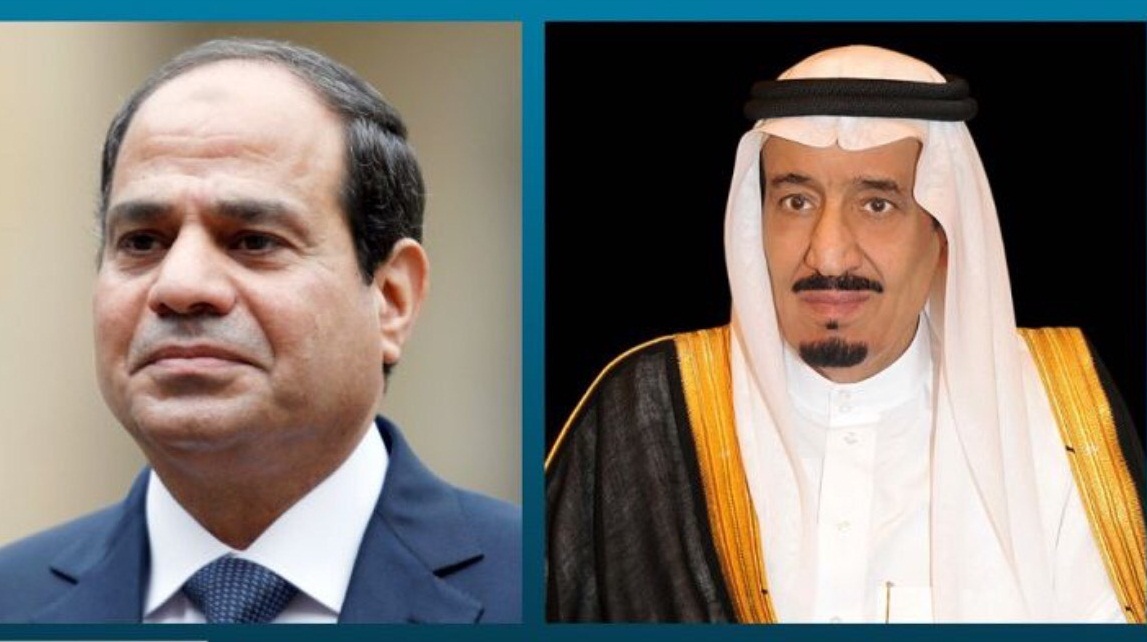 الملك سلمان بن عبدالعزيز آل سعود والرئيس عبد الفتاح السيسي