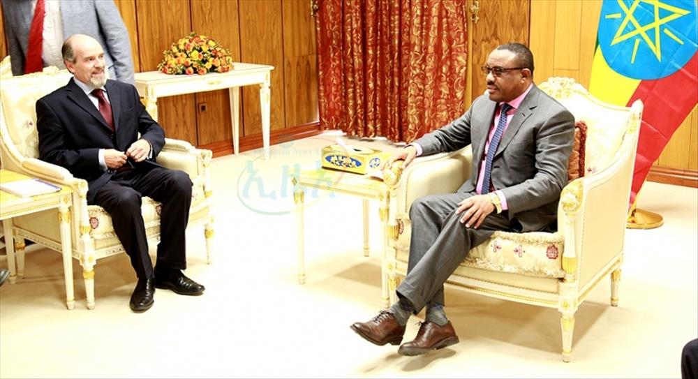صورة من وكالة الأنباء الأثيوبية