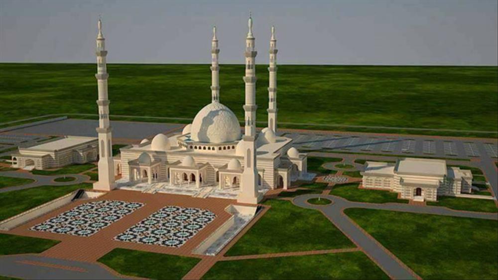 مسجد الفتاح العليم بالعاصمة الإدارية الجديدة - صورة موضوعية