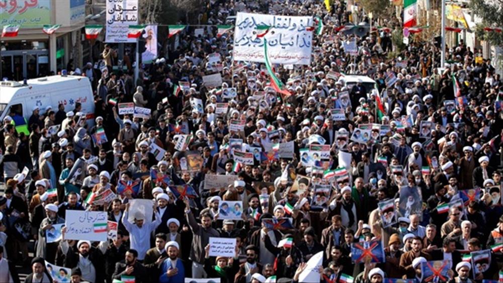 تظاهرات مؤيدة في إيران