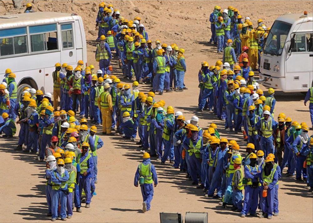 العماله الوافدة للكويت - صورة أرشيفية