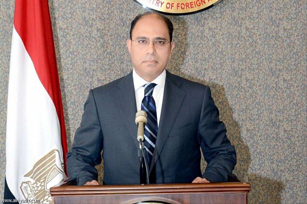  المتحدث الرسمي باسم وزارة الخارجية، المستشار أحمد أبو زيد