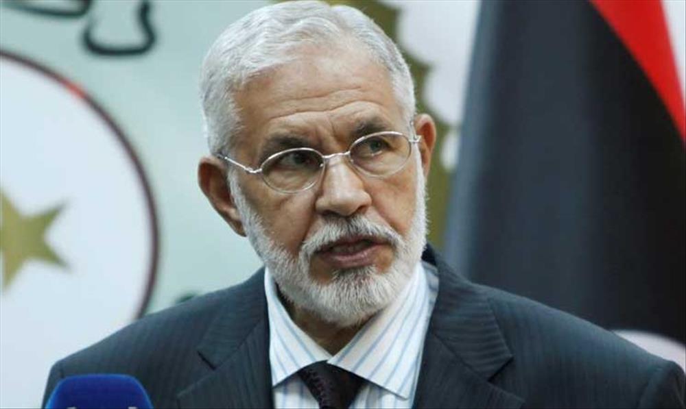  محمد الطاهر حموده وزير الخارجية الليبي 