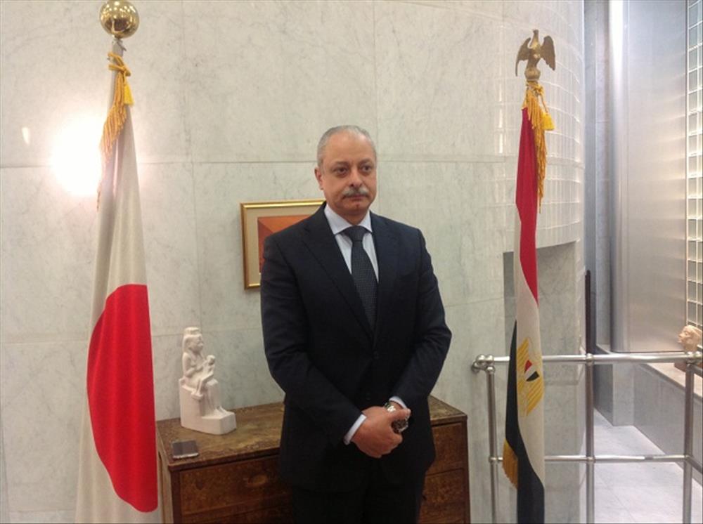 سفير مصر في اليابان أيمن كامل