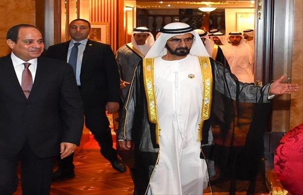 وصل الرئيس عبد الفتاح السيسي اليوم إلى أبو ظبي