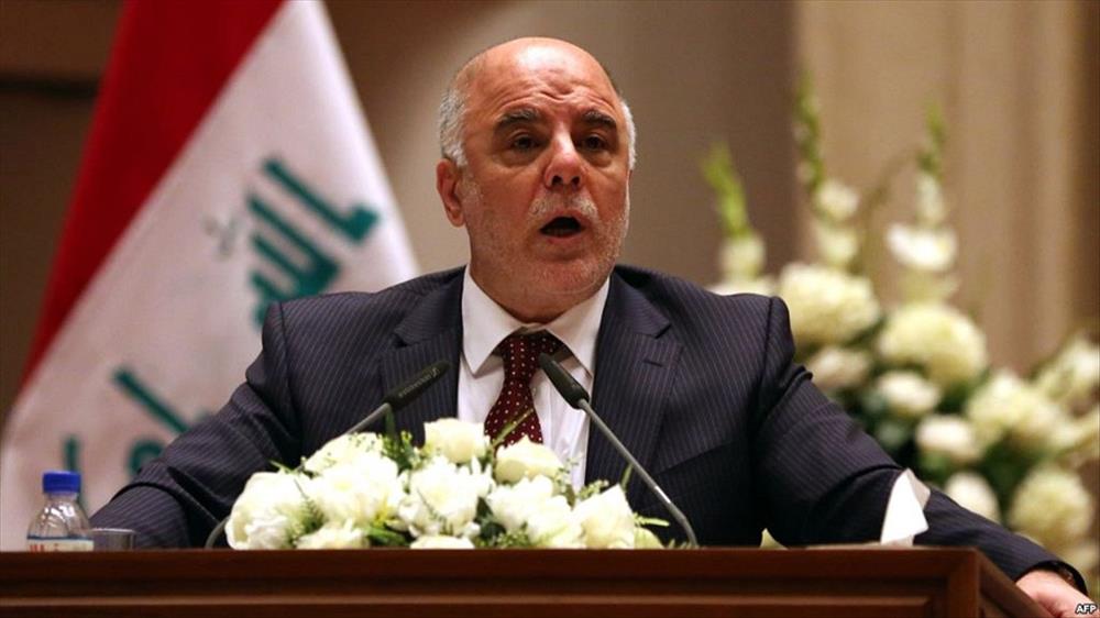  رئيس الوزراء العراقي حيدر العبادي