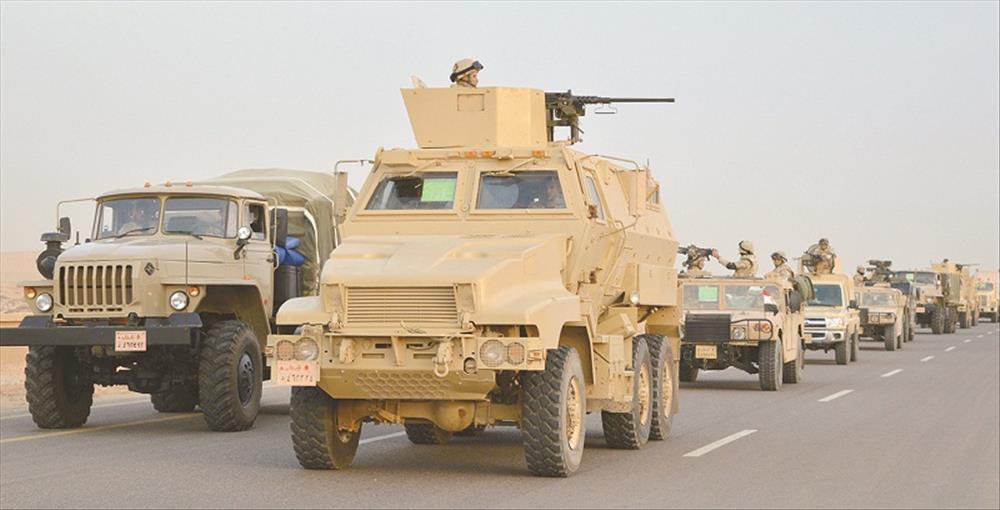 استنفار أمني لقوات الجيش والشرطة في سيناء والمحافظات