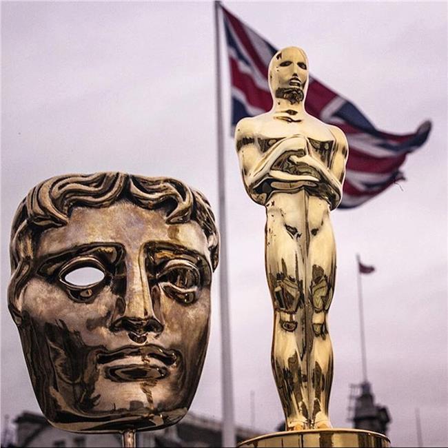 شعار جوائز الأكاديمية البريطانية لفنون الأفلام والتلفزيون "بافتا"