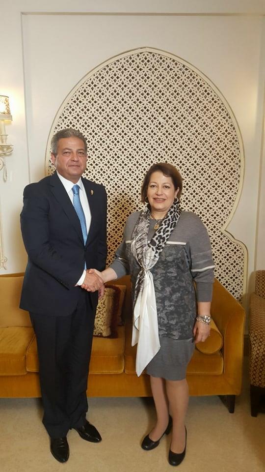 سفيرة مصر بالبحرين 