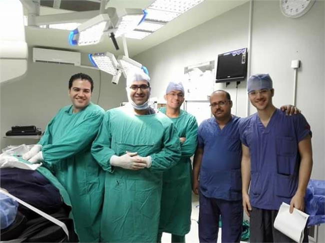 فريق الطبي قسطرة تشخيصية ناجحة بالمخ لسيدة بمستشفيات جامعة المنوفية