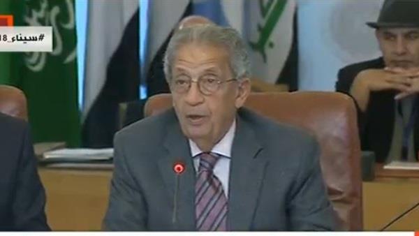 عمرو موسى، أمين عام الجامعة العربية السابق