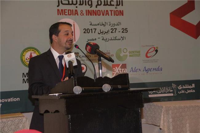 أحمد عصمت مدير منتدى الإسكندرية للإعلام