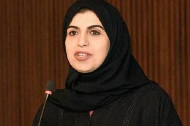  تماضر الرماح في منصب نائب وزير العمل والتنمية الاجتماعية 