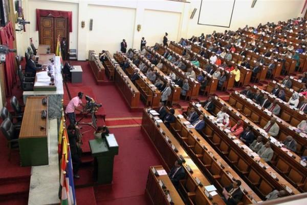 صورة من داخل البرلمان الإثيوبي