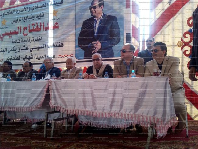 القبائل العربية بالشرقية تنظم مؤتمرا لدعم الرئيس السيسي