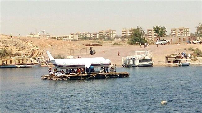   سقوط طائرة في بحيرة ناصر .. تجربة طوارئ مطار أسوان الدولي 