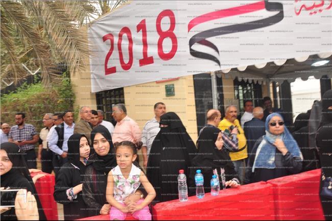 جانب من تصويت المصريين في الخارج