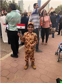  طفل يشارك في الانتخابات الرئاسية بـ «الزي العسكري»