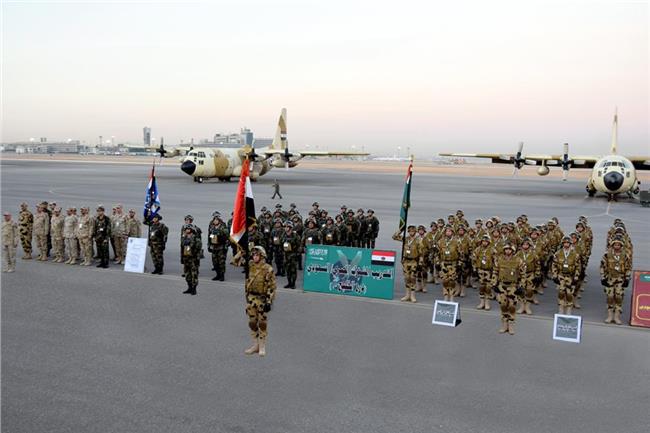 القوات المسلحة تشارك في تدريبات «درع الخليج المشترك -1» بالسعودية