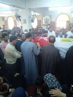 بالصور ..تشيع جثمان مجند قتل فى العملية الشاملة بـ سيناء 